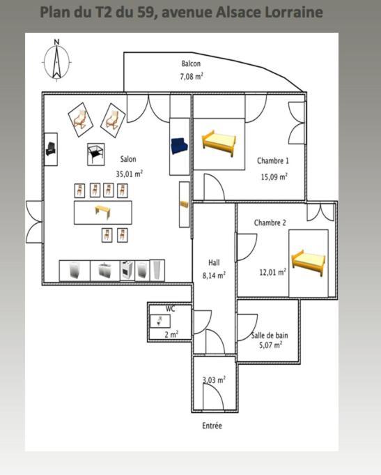 Appartements Residilaverde Gare Grenoble Kültér fotó