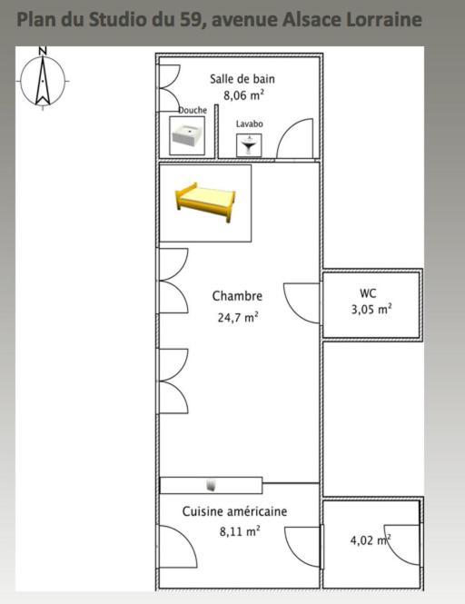 Appartements Residilaverde Gare Grenoble Kültér fotó